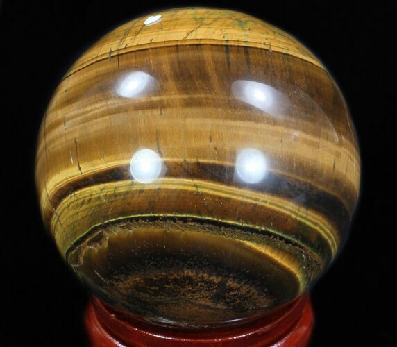Top Quality Polished Tiger's Eye Sphere #33631